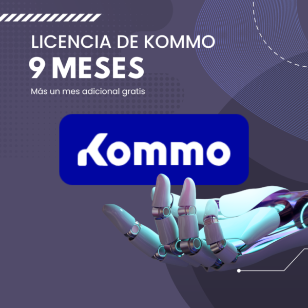 9 + 1 meses de Kommo - 1 usuario